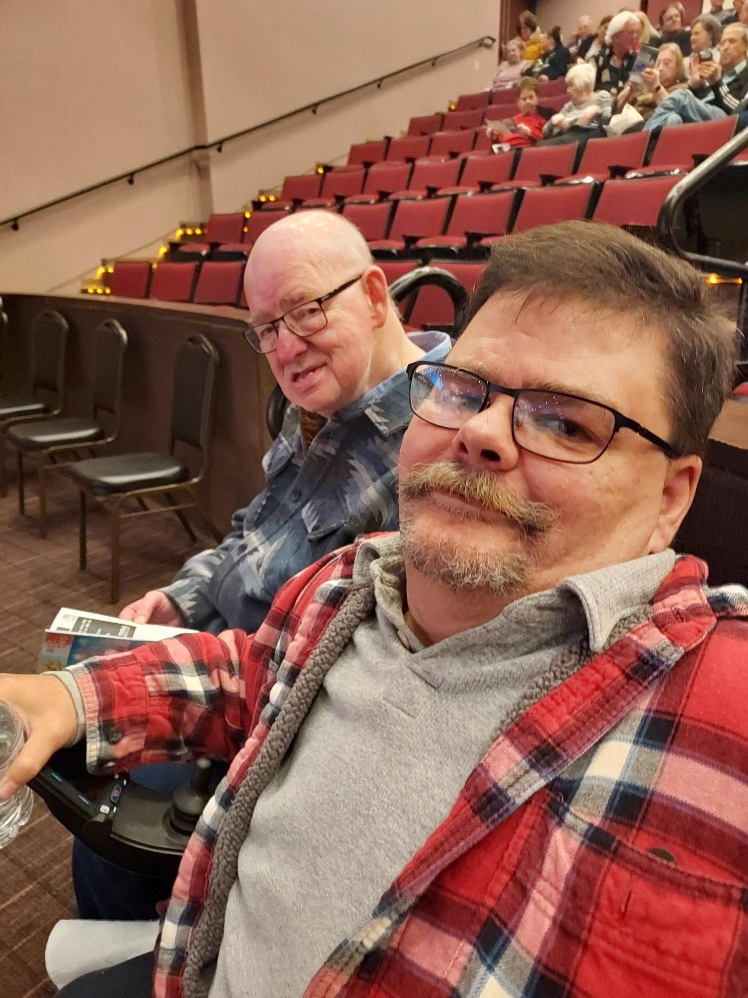 Ray & Jerry at a play